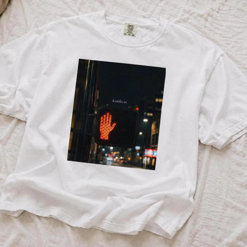 Knicks In 5 Nyc Crosswalk T-Shirt 2026 Champions Tee S 1717